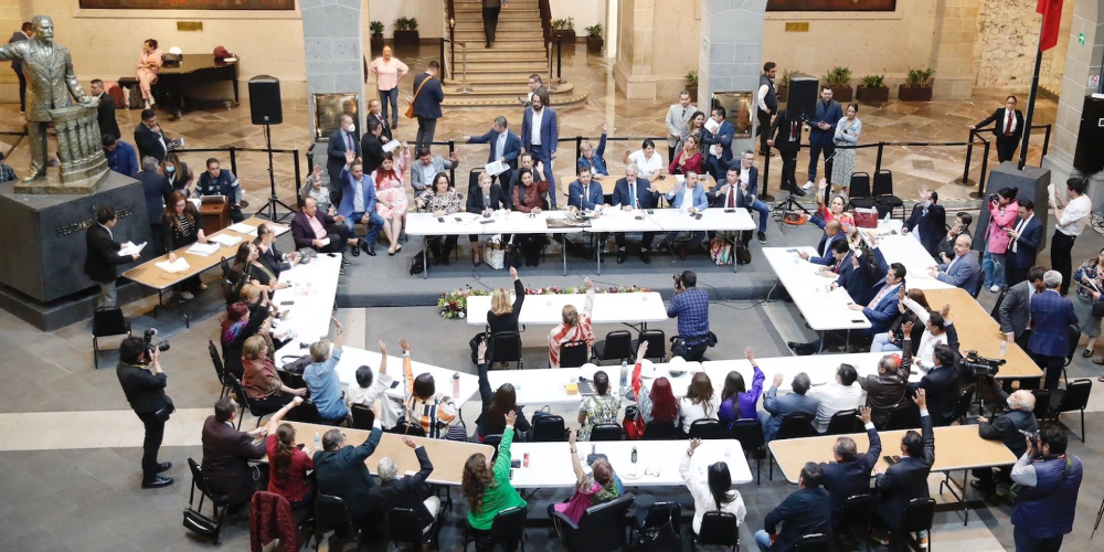 Senado, la oficialía de partes de Presidencia